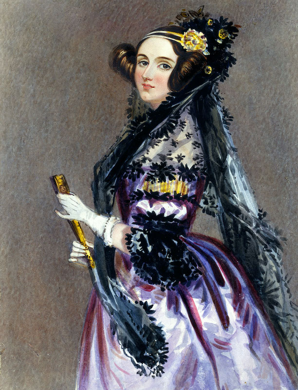 Ada Augusta King, the Countess of Lovelace. She is considered to be the first programmer.